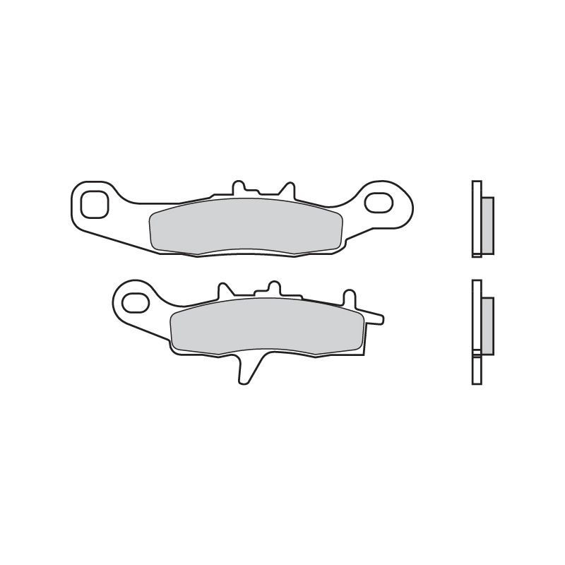 Brzdové destičky BREMBO 07KA22SX
