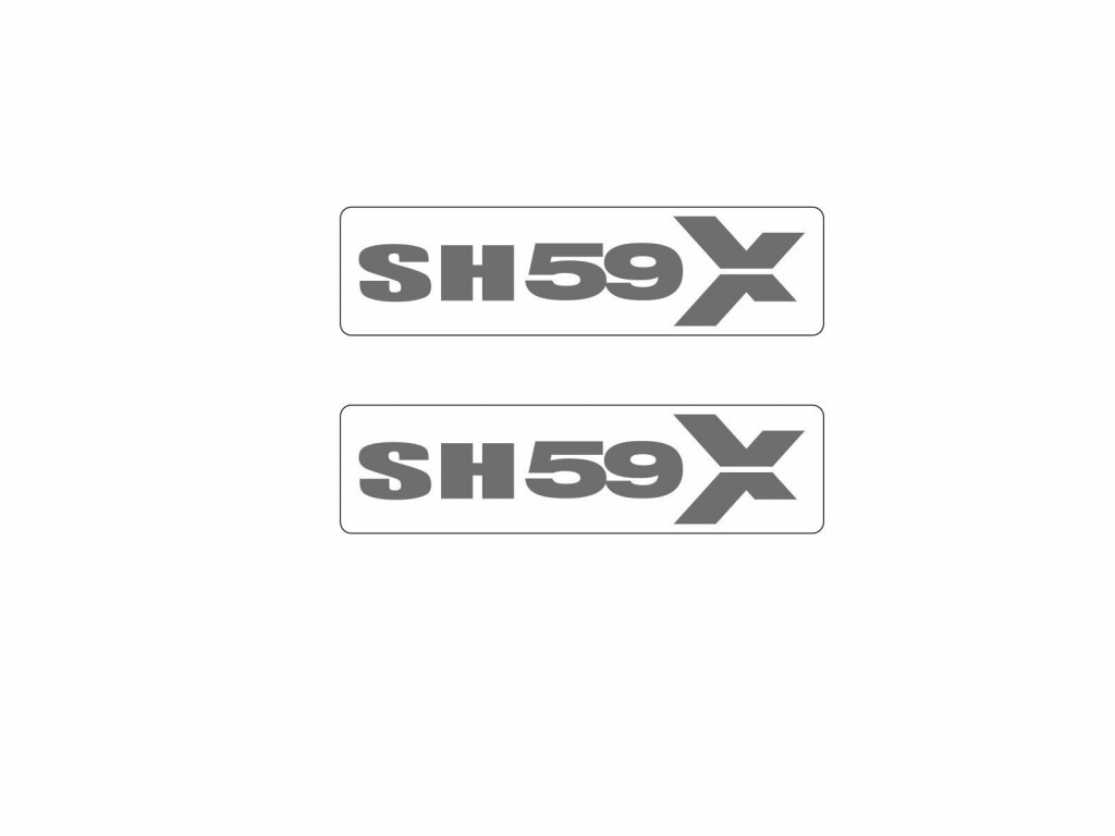 TRANSPORT & DEPOZITARE - Stickers SHAD for SH59X