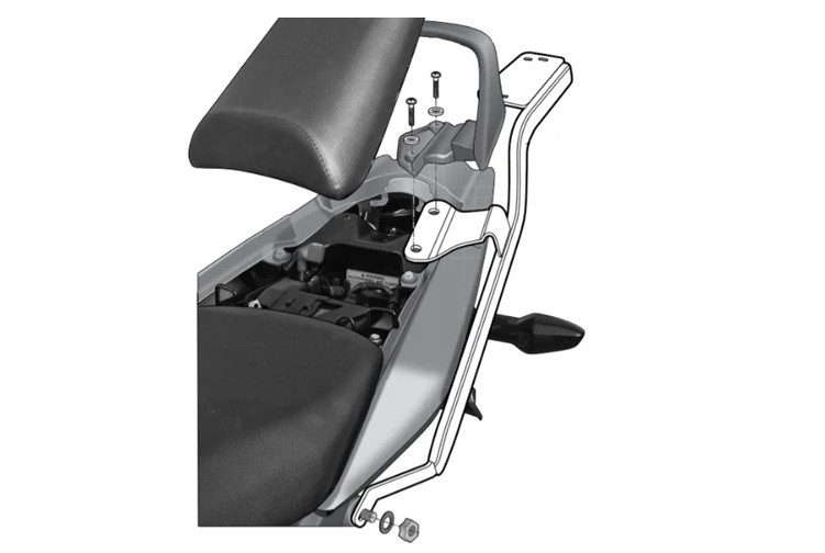 TRANSPORT & DEPOZITARE - Kit de prindere cutie Top Master SHAD