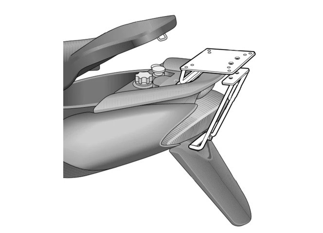 TRANSPORT & DEPOZITARE - Kit de prindere cutie Top Master SHAD