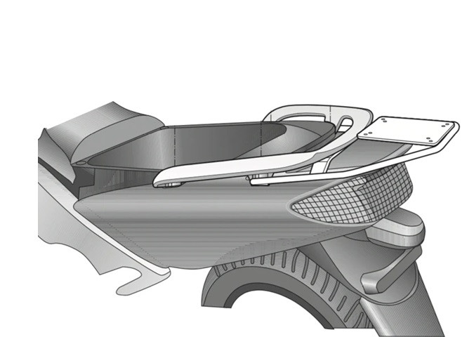 TRANSPORT & DEPOZITARE - Kit de prindere cutie Top Master SHAD
