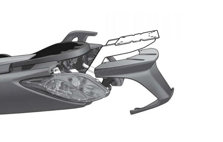 TRANSPORT & DEPOZITARE - Kit de prindere cutie Top Master SHAD