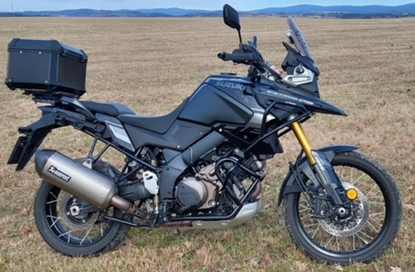 SUSPENSIE CADRU - Engine guards RDMOTO Negru (upper frames for original Suzuki lower frames)