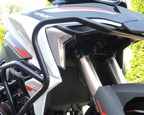 SUSPENSIE CADRU - Engine guards RDMOTO Negru (upper frames with protectors)