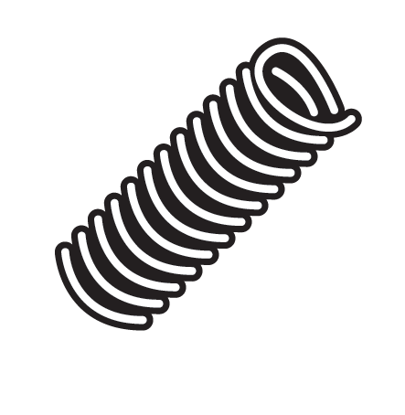 SHAD Pružina rukojeti 200035R (pro ATV80 / ATV110)