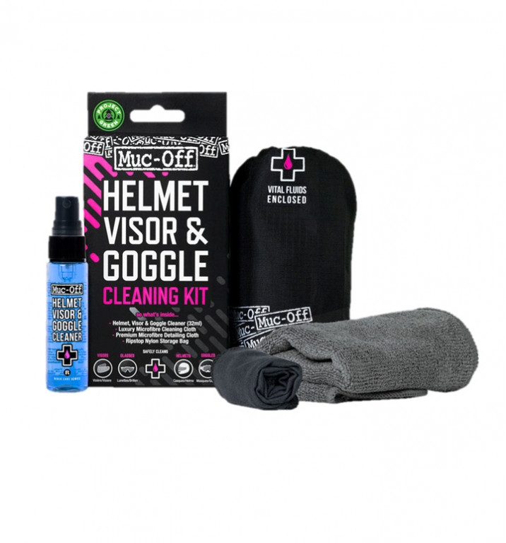ULEIURI & INTRETINERE - Helmet, Visor and Goggle Cleaning Kit V2 MUC-OFF