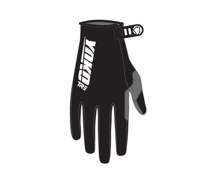 Motokrosové rukavice YOKO TRE černý XXL (11)