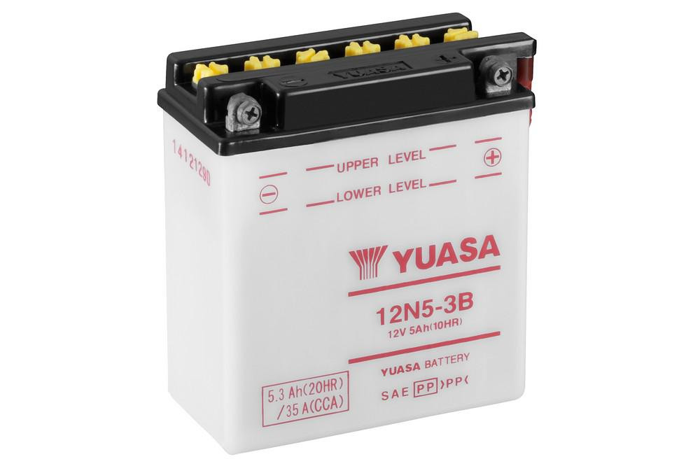 ELECTRICA & LUMINI - Conventional 12V battery NO ACID YUASA