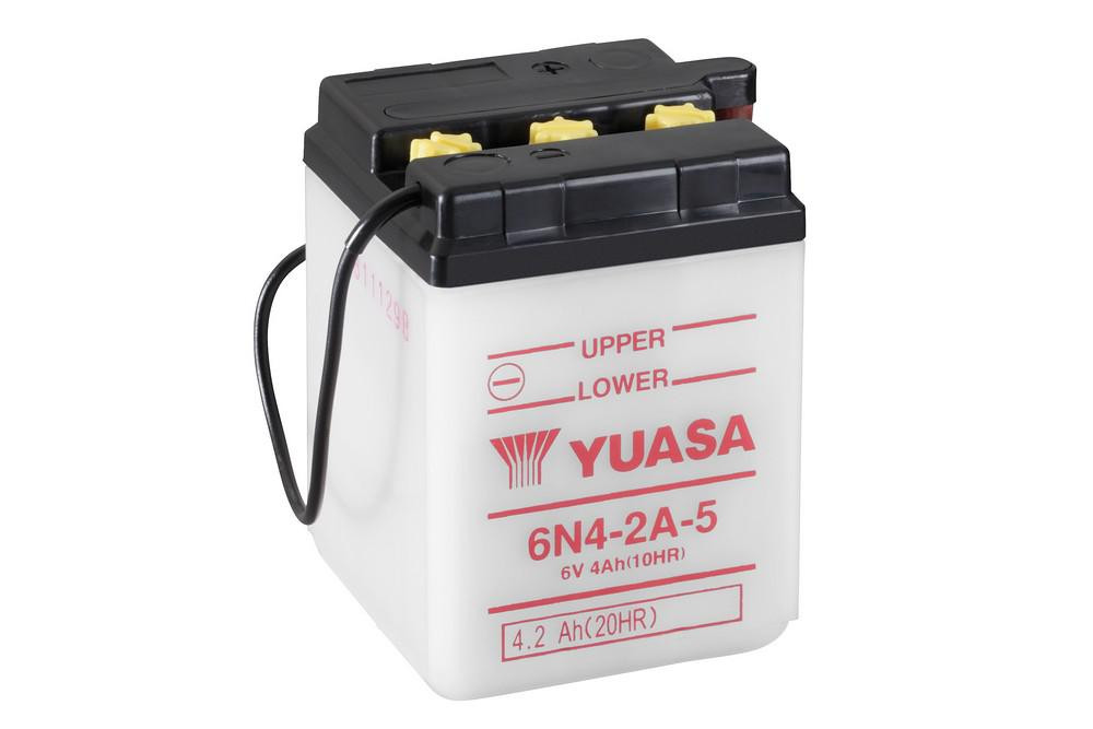 ELECTRICA & LUMINI - Conventional 6V battery NO ACID YUASA