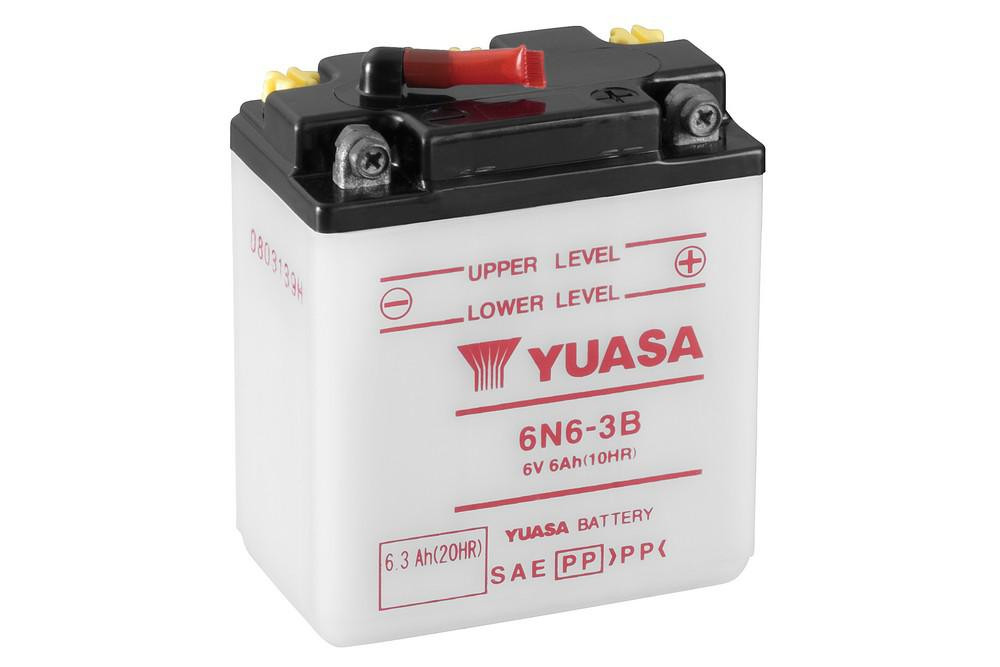 ELECTRICA & LUMINI - Conventional 6V battery NO ACID YUASA