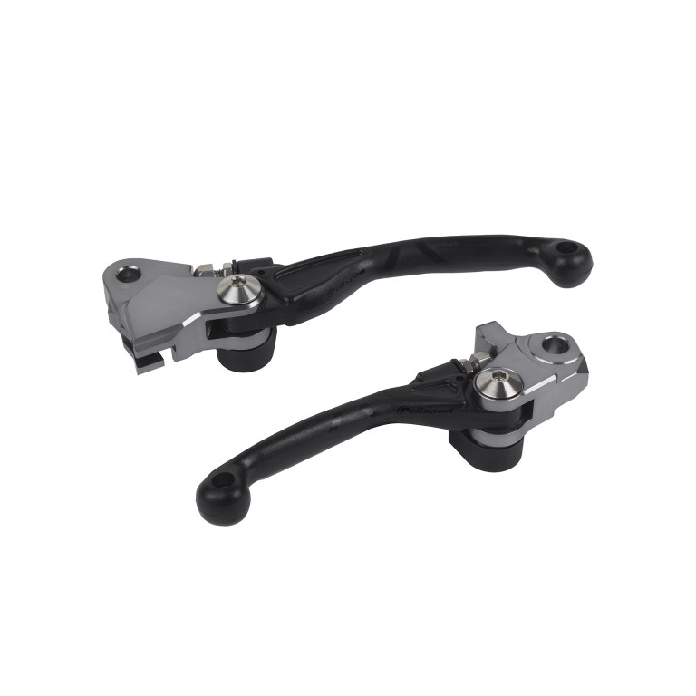 SUSPENSIE CADRU - Pivot lever set POLISPORT Negru