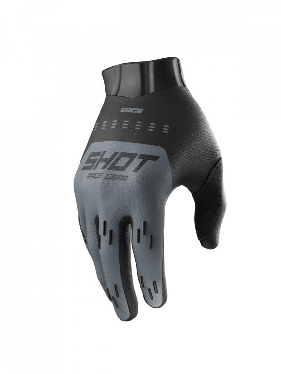 ECHIPAMENTE - Manusi SHOT RACE EVO black / grey 08