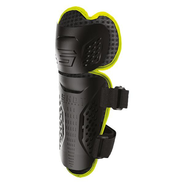 ECHIPAMENTE - Protectii genunchi SHOT OPTIMAL 2.0 black / neon yellow