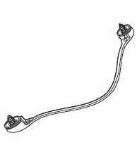 TRANSPORT & DEPOZITARE - Stop strap SHAD for SH46