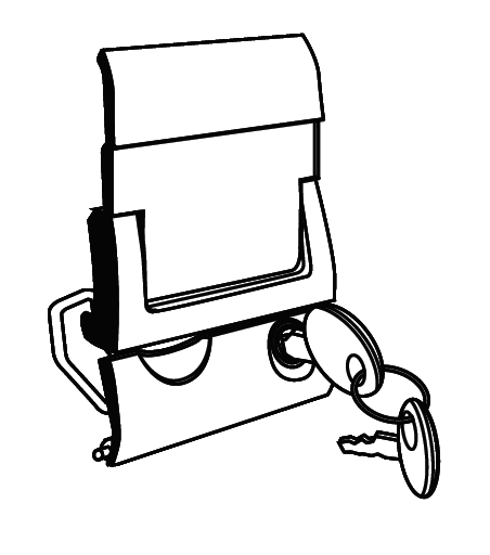 TRANSPORT & DEPOZITARE - Lock system SHAD SH43