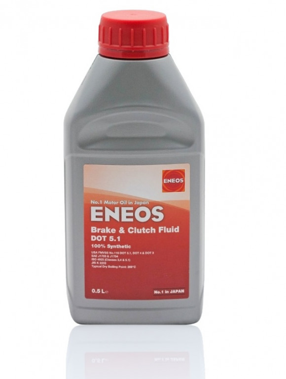 Brzdová kapalina ENEOS Brake & Clutch Fluid DOT5.1 E.BCDOT5.1/500 0,5l