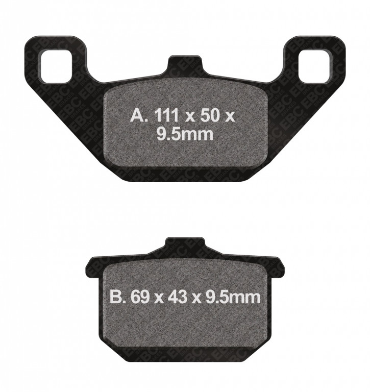 FRANA - Placute de frana EBC