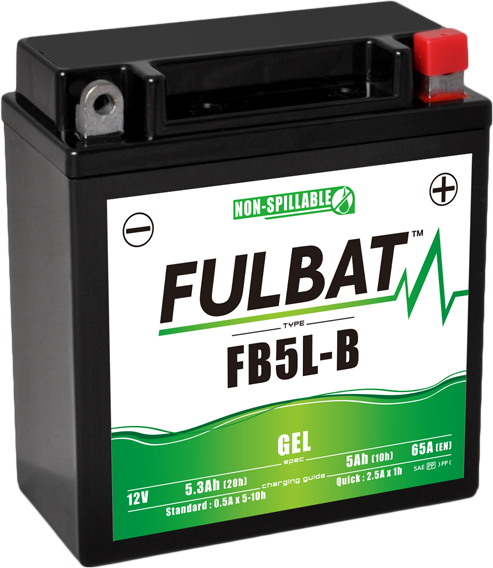Gelová baterie FULBAT FB5L-B GEL (YB5L-B GEL)