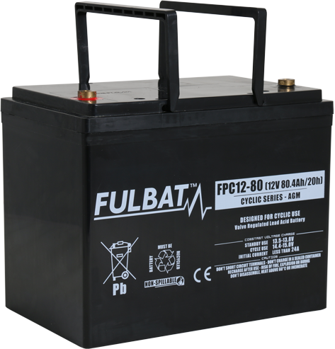 AGM battery FULBAT FPC12-80 (T6)