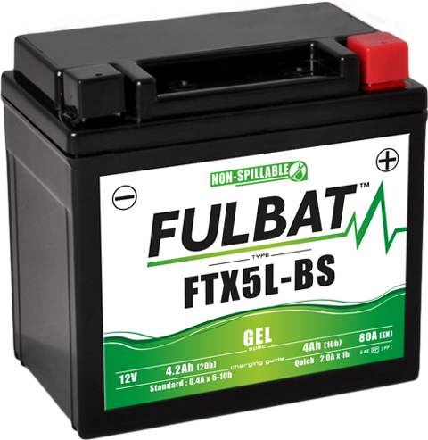 Gelová baterie FULBAT FTX5L-BS GEL (YTX5L-BS GEL)