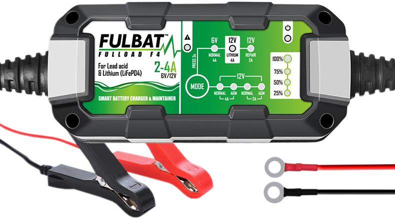 Nabíječka baterií FULBAT FULLOAD F4 FULLOAD F4 2A (vhodné také pro lithiové baterie)