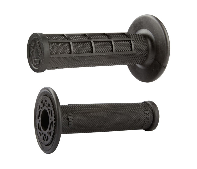 SUSPENSIE CADRU - Single-ply grips ODI RUFFIAN Negru Half-Waffle