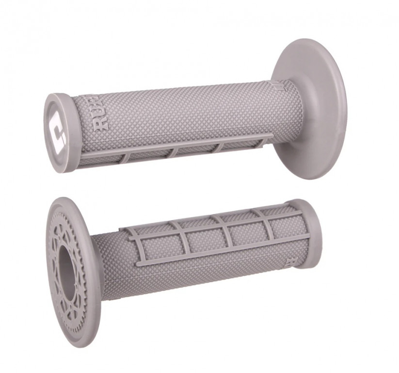 SUSPENSIE CADRU - Single-ply grips ODI RUFFIAN Grey-Soft Half-Waffle