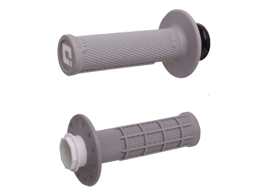 SUSPENSIE CADRU - Grips set Lock-on ODI MICRO-X V2 Grey - Soft/Black Half-Waffle