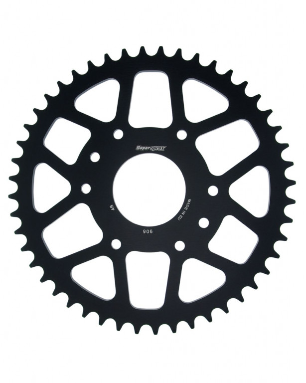 TRANSMISIE - Rear ALU sprocket SUPERSPROX Negru 48T, 520
