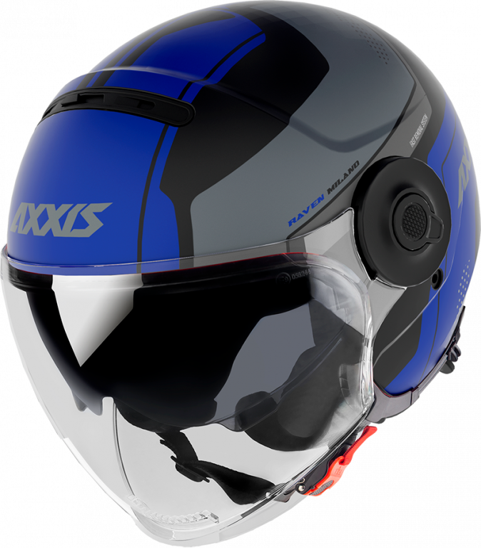 Otevřená helma AXXIS RAVEN SV ABS milano matt blue XL