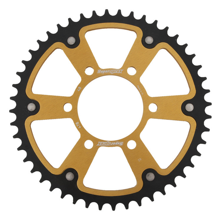 TRANSMISIE - Foaie spate SUPERSPROX STEALTH auriu 48T, 520