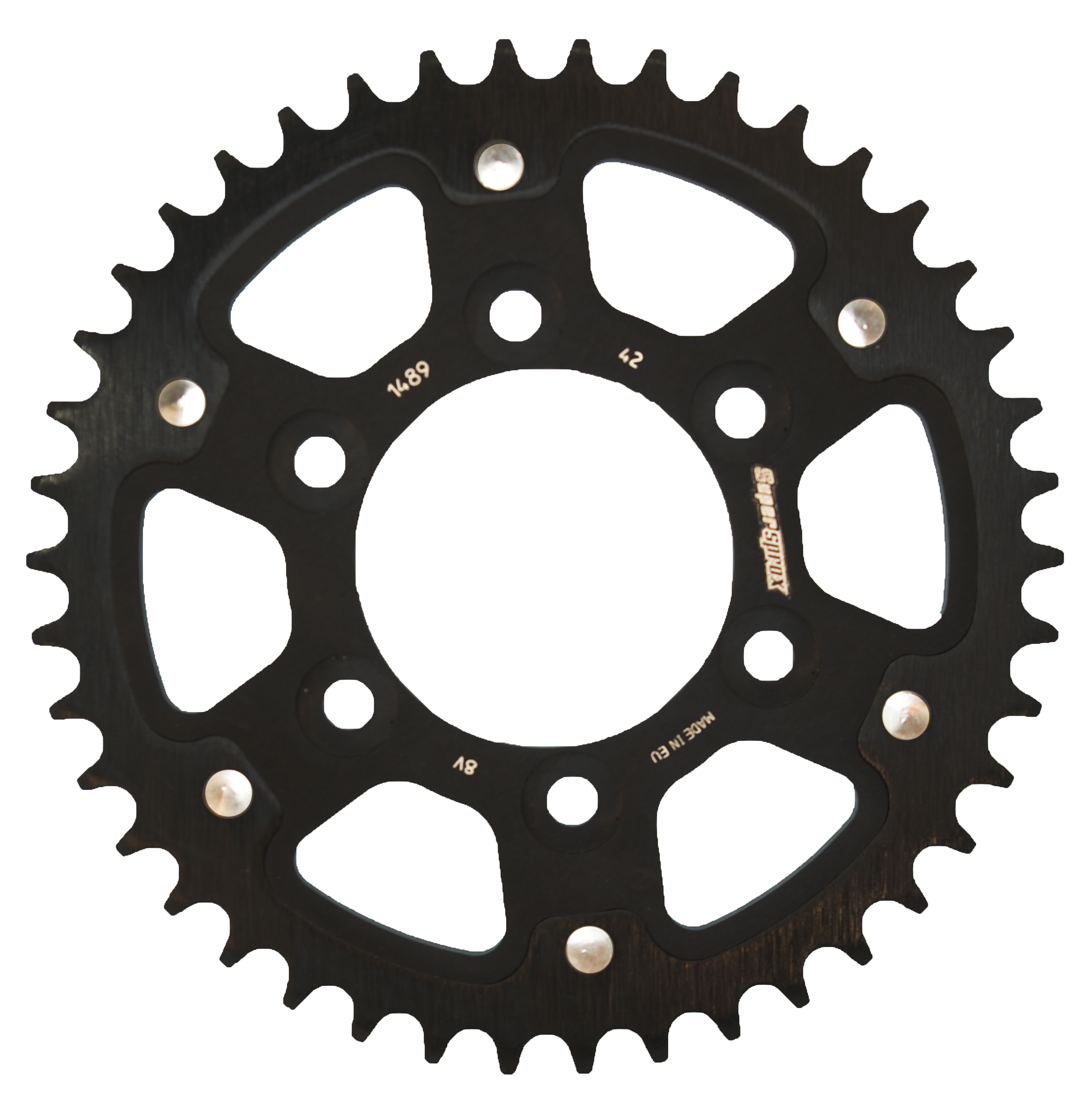 TRANSMISIE - Foaie spate SUPERSPROX STEALTH Negru 42T, 525