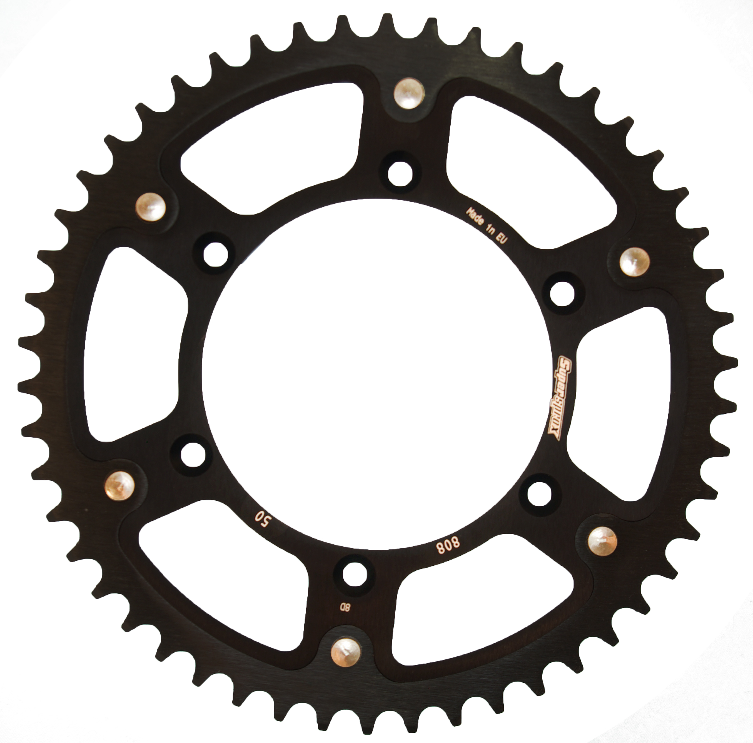 TRANSMISIE - Foaie spate SUPERSPROX STEALTH Negru 50T, 520