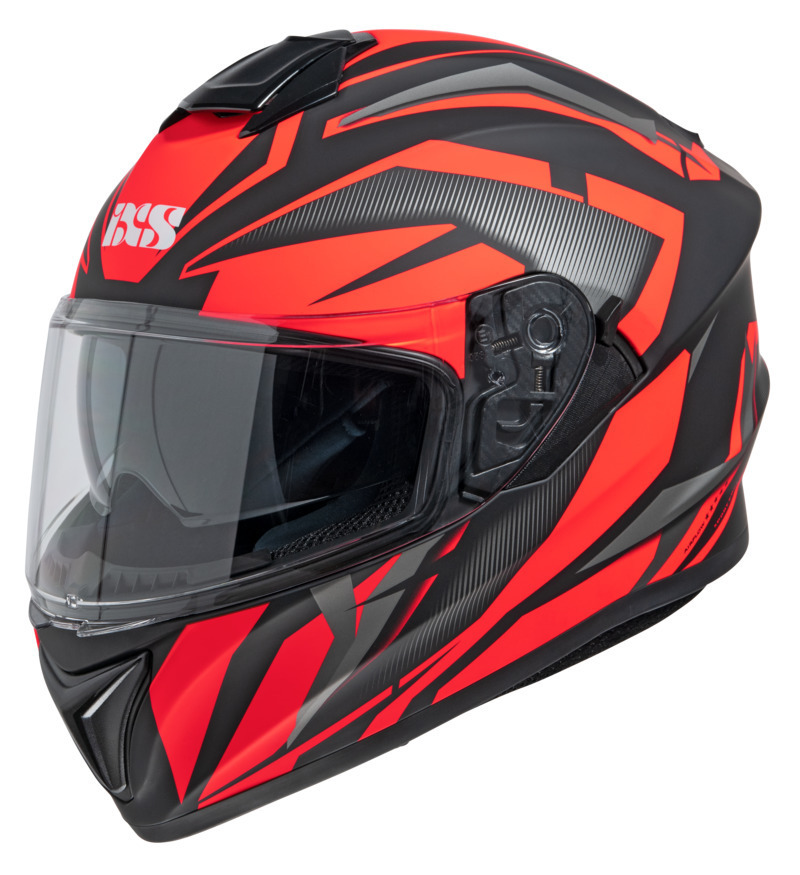 Integrální helma iXS iXS216 2.1 X14080 matná černá-červená S