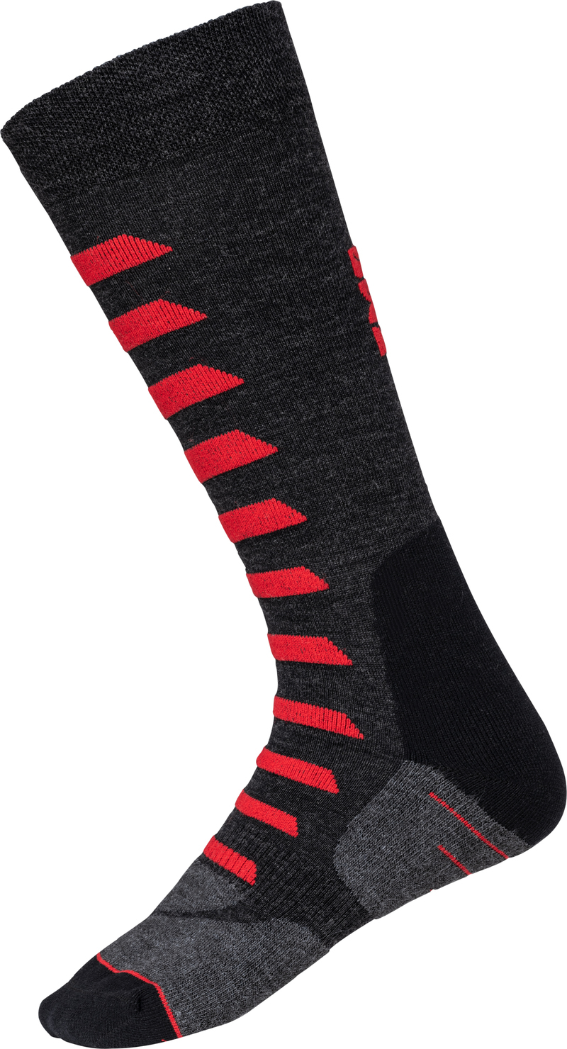 Ponožky Merino iXS iXS365 X33406 šedo-červený 39/41