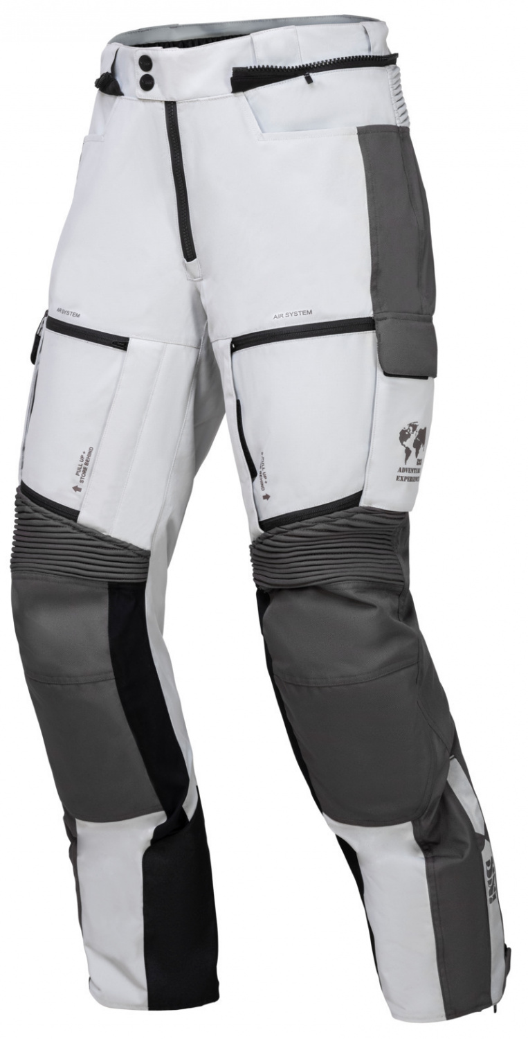 Kalhoty iXS MONTEVIDEO-ST 3.0 X62002 světle šedo-tmavě šedo-černý M