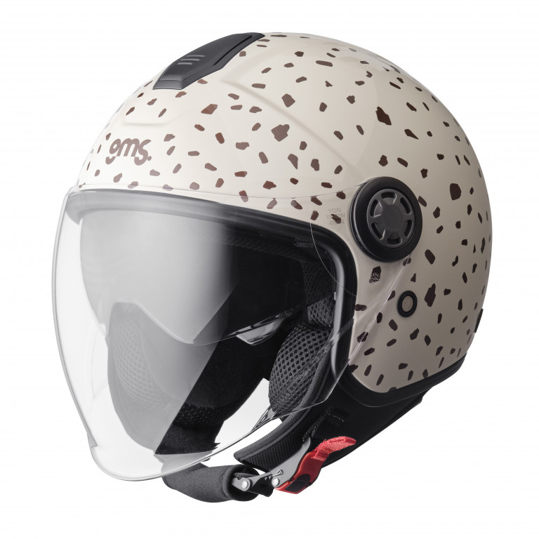 ECHIPAMENTE - Jet helmet GMS GELATO stracciatella L