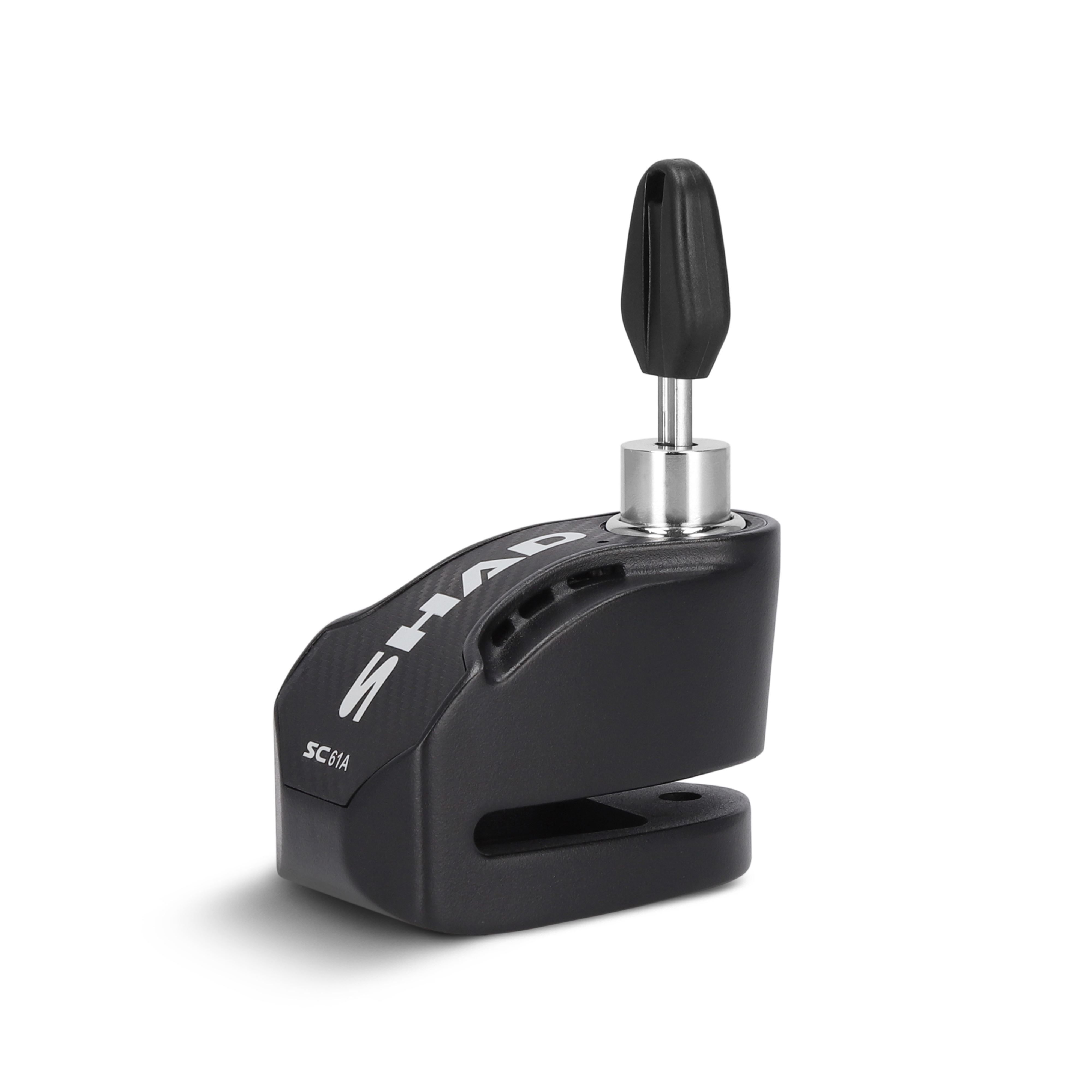 SHAD Zámok na kotúč SC61A C0S6100A čierna pin 6mm