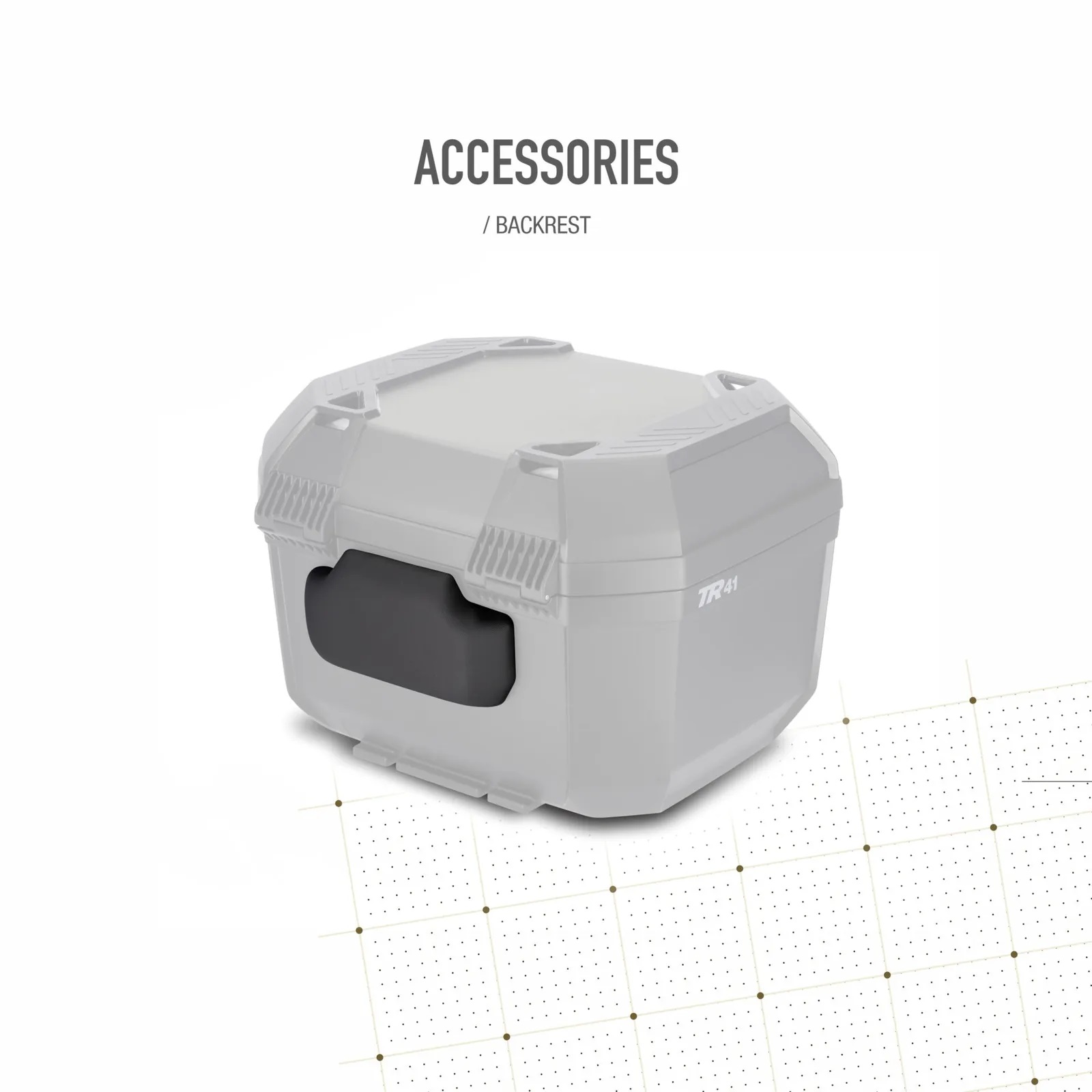 SHAD Vrchný kufor na motorku Terra TR41 D0TR41200 Hliník