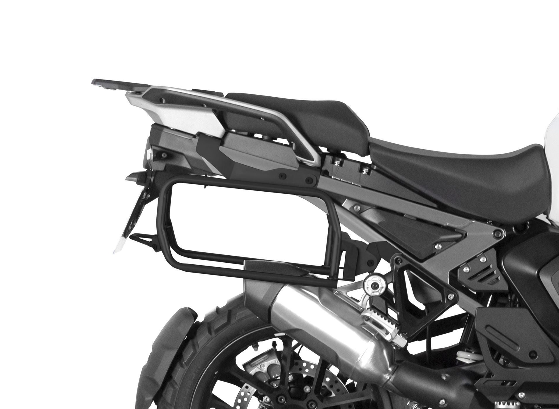 Kompletná sada bočných hliníkových kufrov SHAD TERRA, 36/47 litrový bočné kufre, vrátane montážnej sady SHAD BMW R 1300 GS Adventure