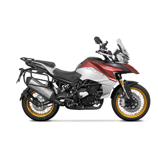 SHAD Kompletná sada sedlových brašní TERRA TR40 adventure, vrátane montážnej sady SHAD QJMOTOR SRT800/X