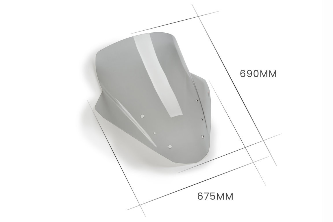 Windscreen PUIG TOURING smoke [12]