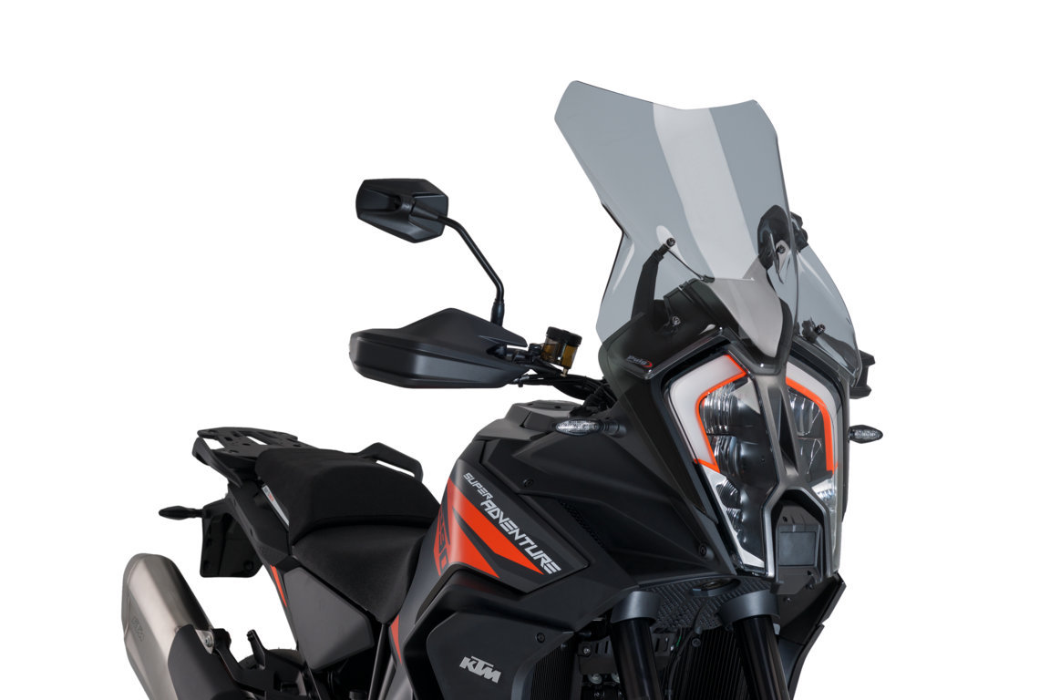 Windscreen PUIG TOURING PLUS smoke [1]