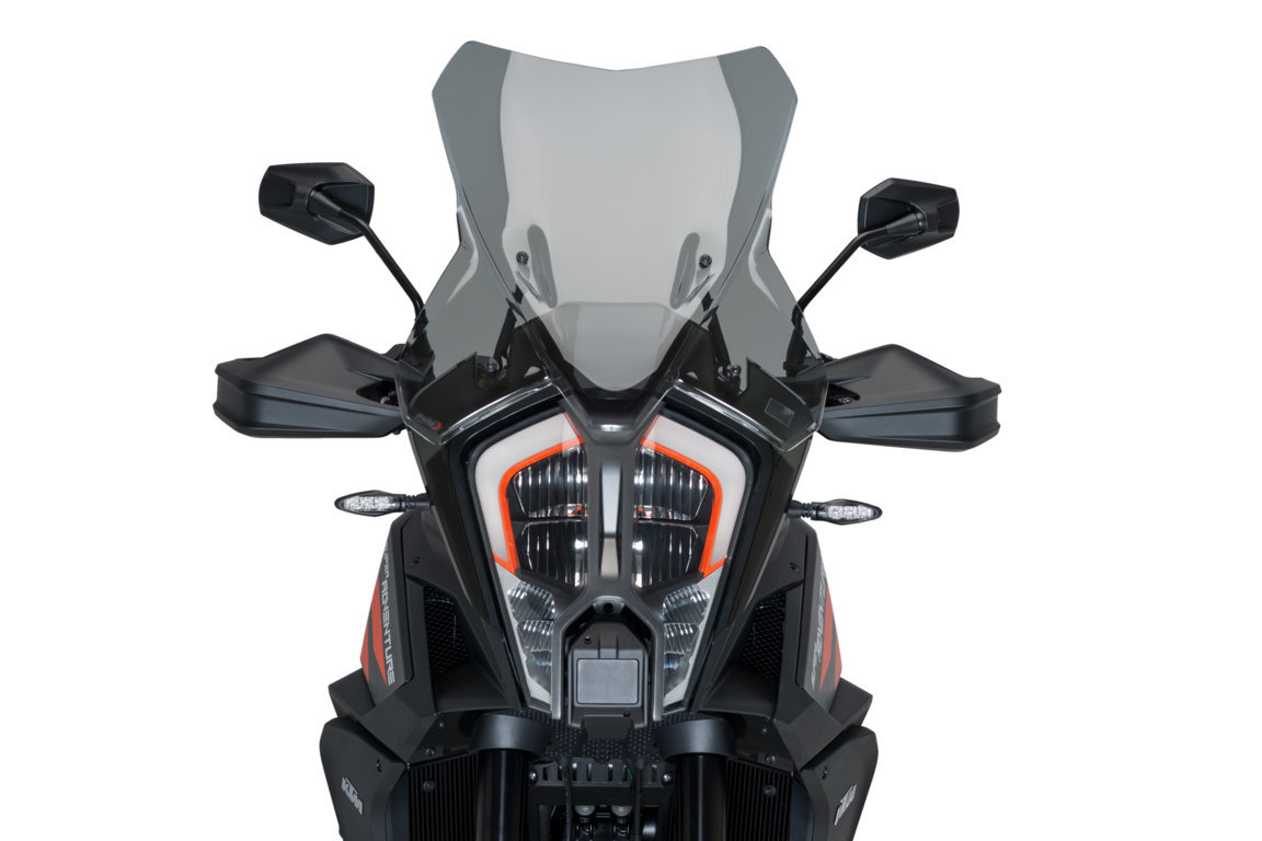Windscreen PUIG TOURING PLUS smoke [2]