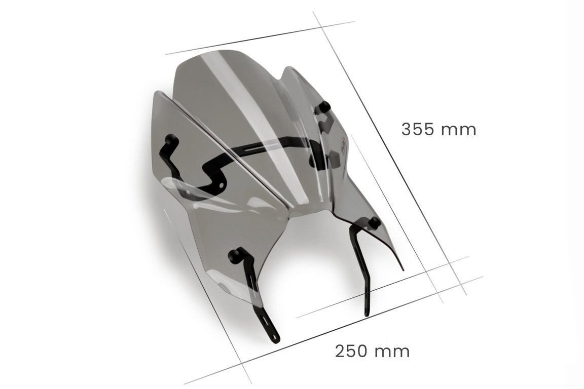 Windshield PUIG NEW GEN. SPORT smoke [5]