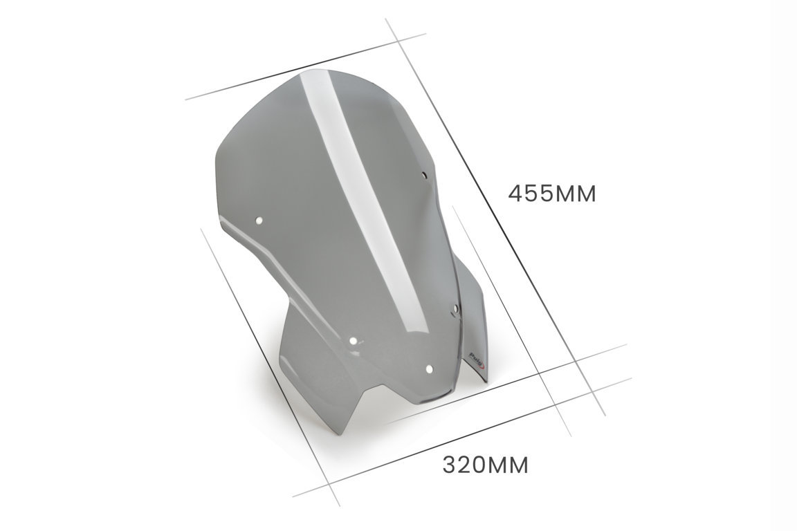 Windshield PUIG NEW GEN. SPORT smoke [5]
