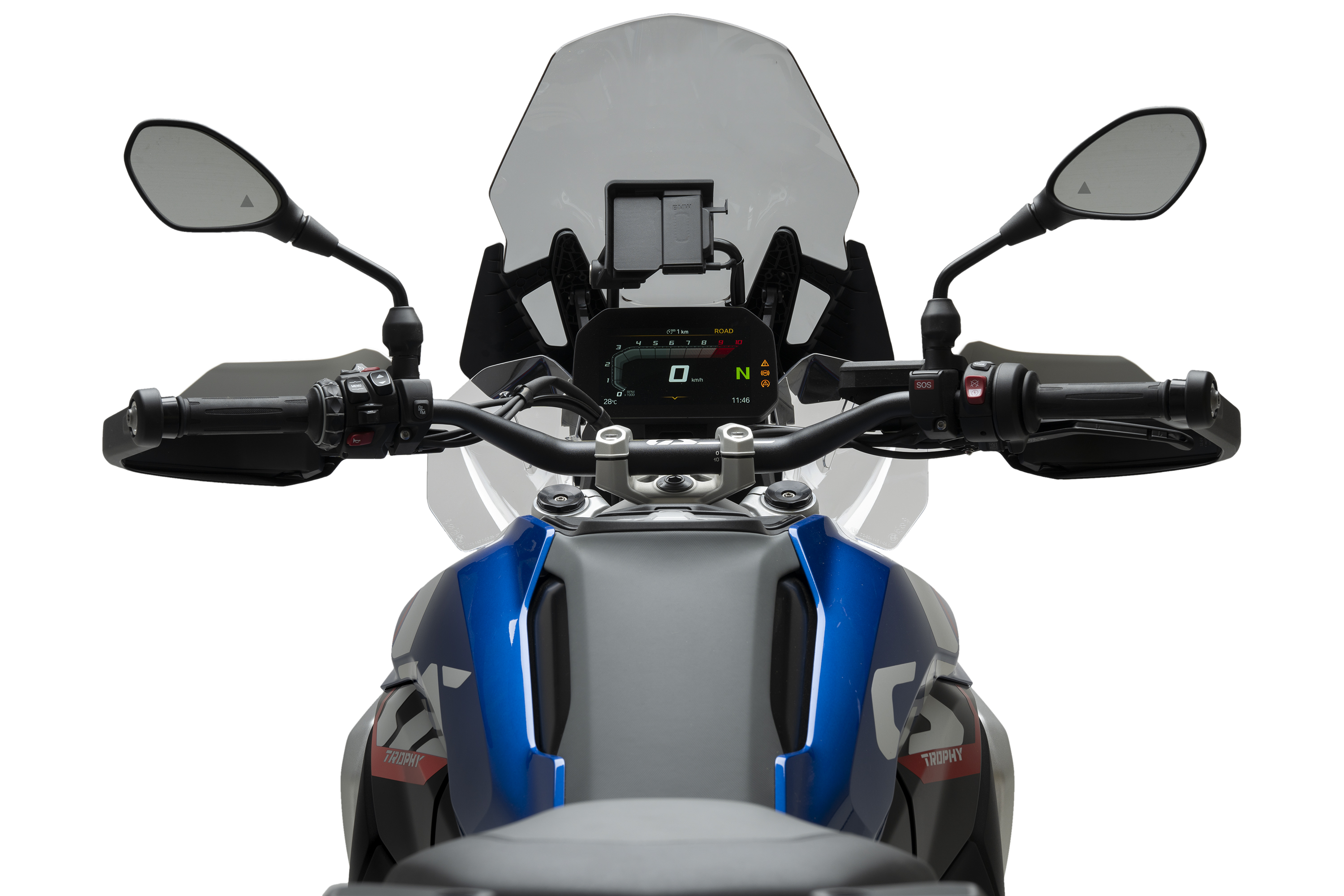 Windscreen PUIG TOURING smoke [4]