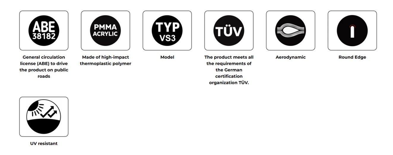 Windscreen PUIG SPORT smoke [1]