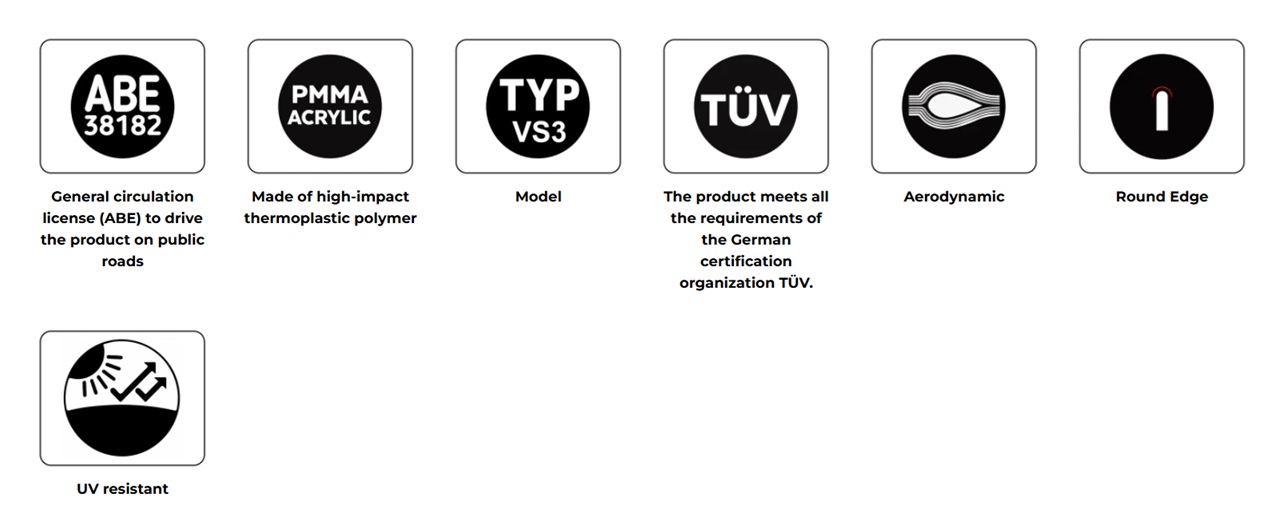 Windscreen PUIG Z-RACING smoke [2]