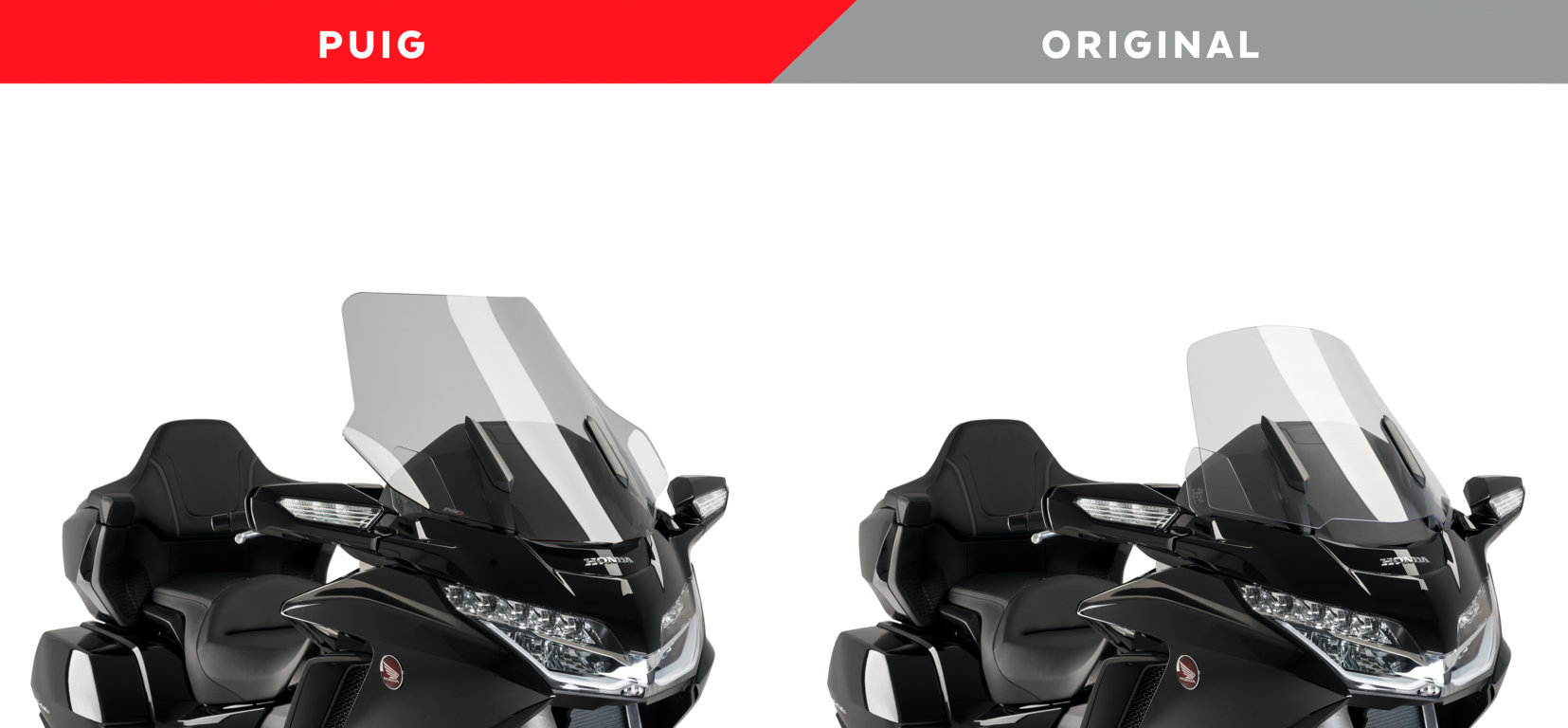 Windscreen PUIG TOURING transparent [2]